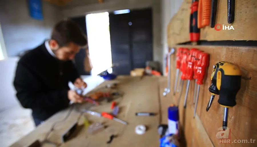 Cep telefonlarını ve bilgisayarını satarak 5 bin TL’ye kendi imkanlarıyla öyle bir şey yaptılar ki! Pvc boru kaplamasıyla… 3