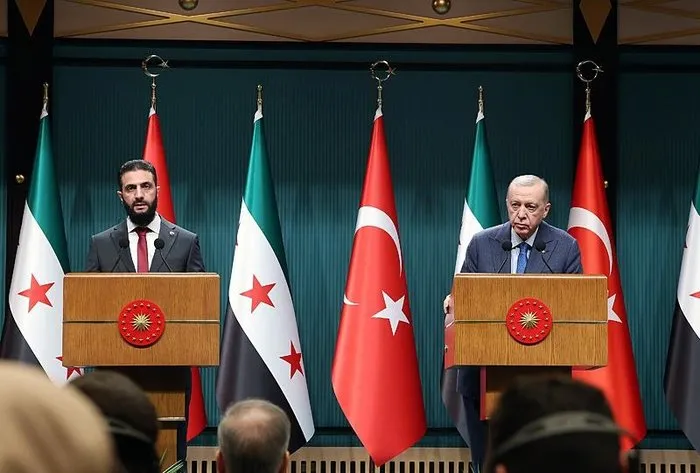 Başkan Erdoğan Suriye Cumhurbaşkanı Ahmed Şara ile ortak basın toplantısında konuştu.