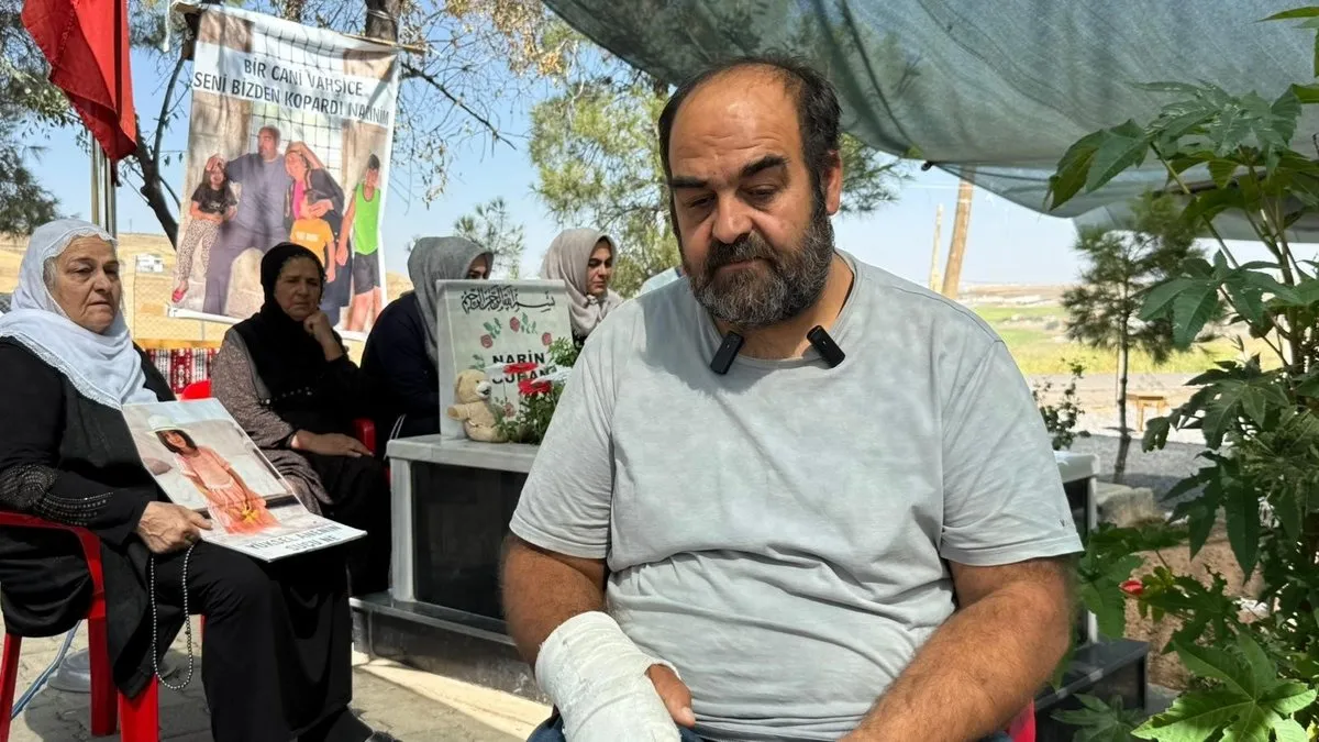 Narin'in babası Arif Güran'dan yürek yakan sözler: Narin'i okula götürmem gerekirken mezarındayım