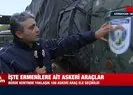 Ermenistan askeri aracında dikkat çeken detay!