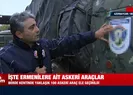 Ermenistan askeri aracında dikkat çeken detay!