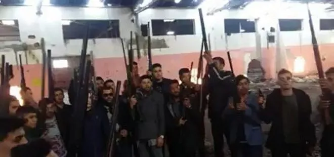 Sakarya’da pompalı tüfeklerle video çekip, paylaşan 20 kişiye gözaltı