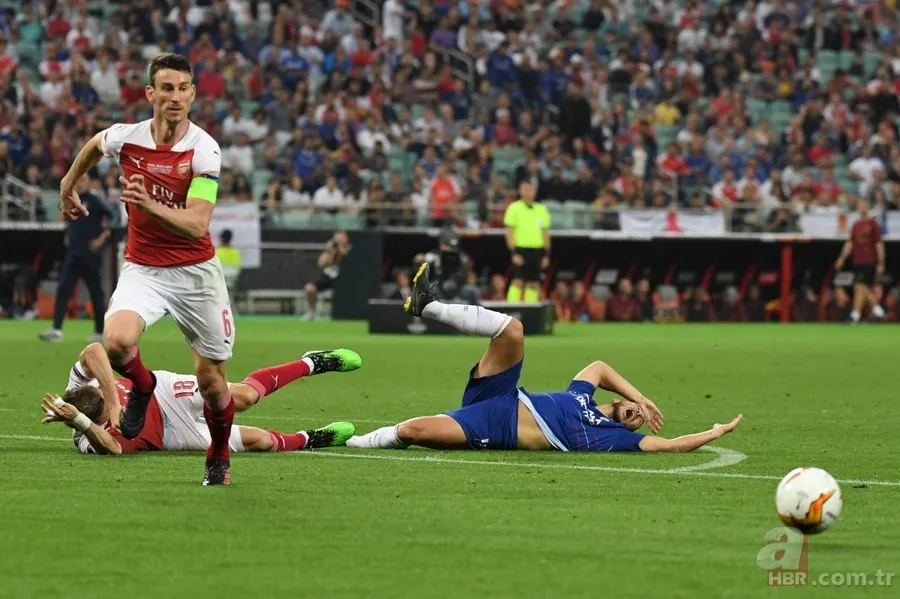 UEFA Avrupa Ligi finalinde Chelsea ezeli rakibi Arsenal'i geçip kupanın sahibi oldu! 19