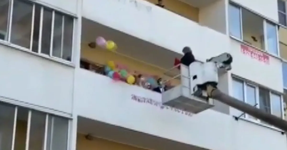 Rusya’da karantinada sıra dışı nikah |Video