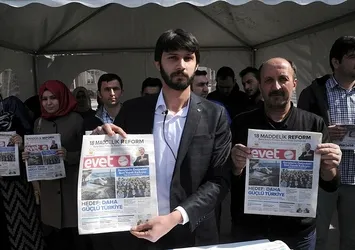 AK Parti'den Kılıçdaroğlu'na 'Evet' gazetesi