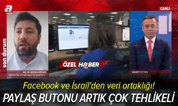 Facebook ve İsrail'den veri ortaklığı! 2.7 milyar kullanıcının verileri İsrail'de depolanacak