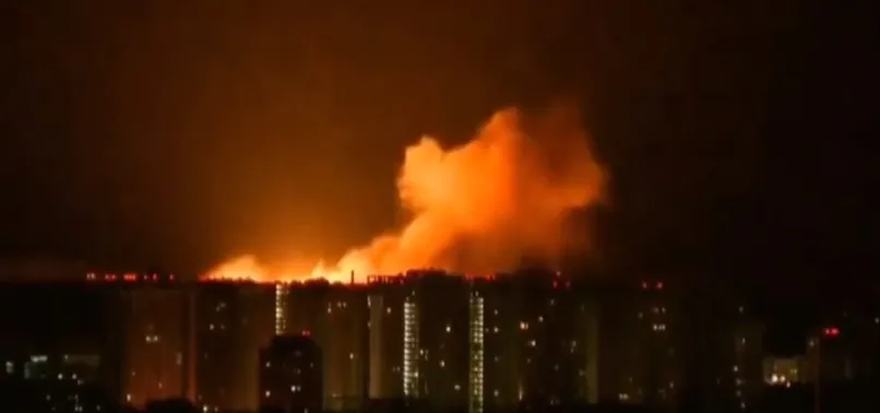SON DAKİKA | Rus saldırısında Kiev’in bombalanma anı: 28 ölü