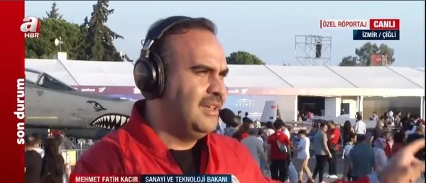 ÖZEL RÖPORTAJ | Sanayi ve Teknoloji Bakanı Mehmet Fatih Kacır A Haber’de!