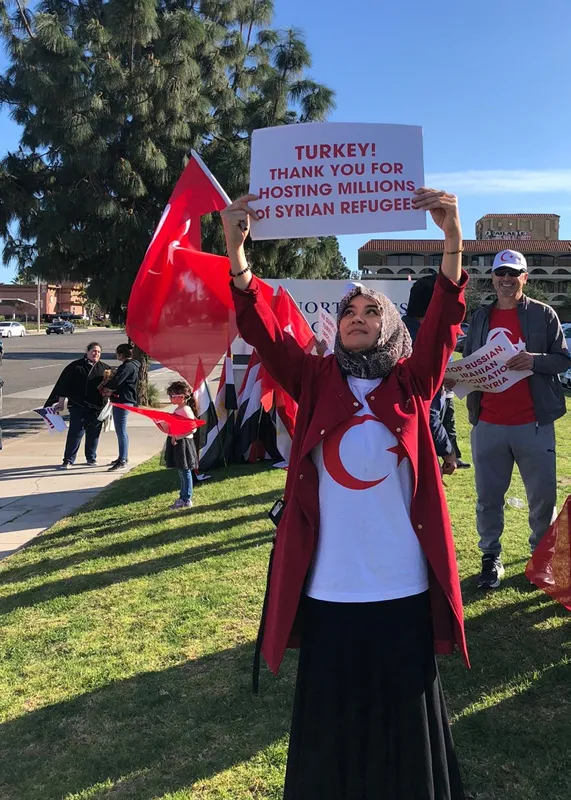 ABD'de Türk askerlerine destek gösterisi - 2