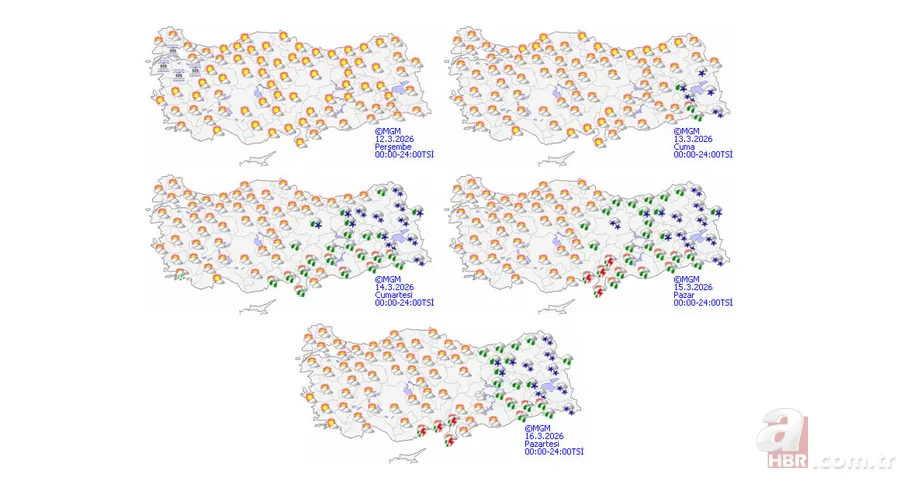Meteoroloji bölge bölge uyardı: Sıcaklıklar düşüyor! Çığ, sis ve don... 2
