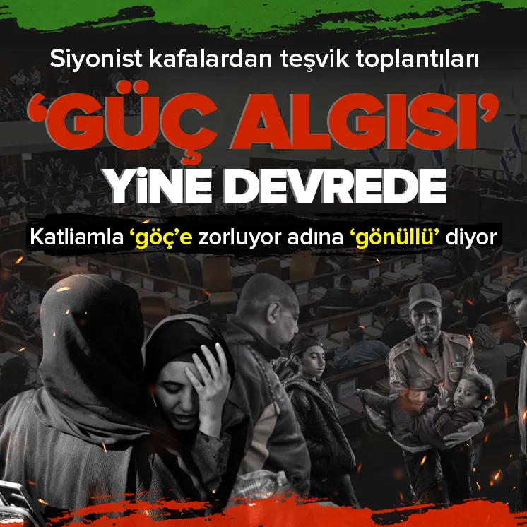 İşgalcilerden gönüllü göç algısı!