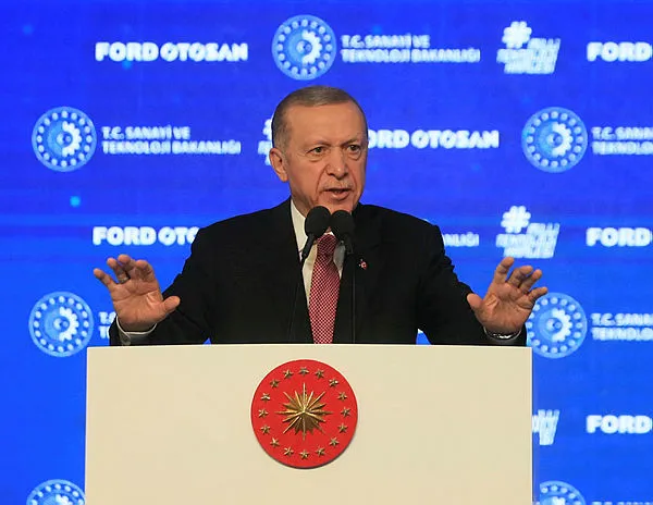 Başkan Erdoğan’dan Ford Otosan Açılış Töreni’nde önemli açıklamalar: 2030’da Avrupa’nın üretim üssü olacağız