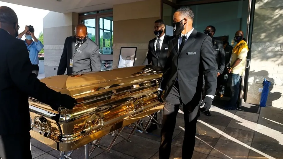 George Floyd altın kaplama tabutla gömülecek |Son dakika