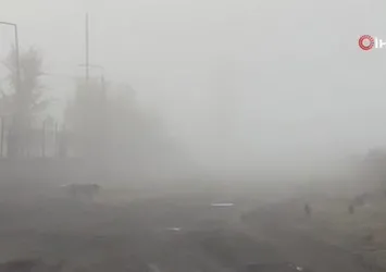 Iğdır’da yoğun sis etkili oldu