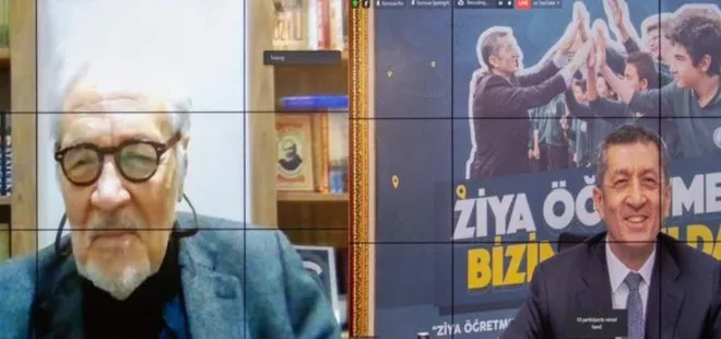 Milli Eğitim Bakanı Ziya Selçuk: ’Ziya Öğretmen Bizim Okulda’ etkinliğine İlber Ortaylı ve  Cüneyt Özdemir katıldı