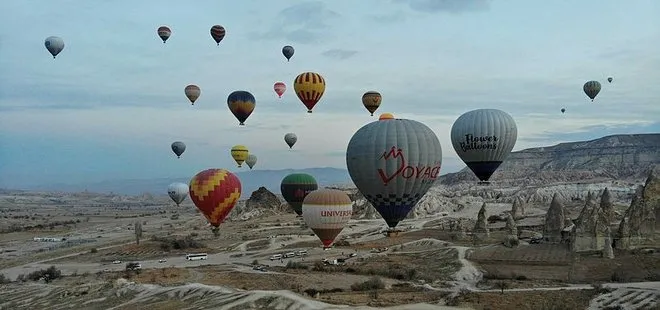 Son dakika: Kapadokya’da balon turları iptal edildi