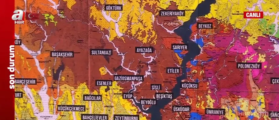 Olası İstanbul depreminde HANGİ İLÇELER RİSKLİ? Uzman isim harita üzerinde tek tek gösterdi: Bu zemini Türkiye’nin hiçbir yerinde bulamazsınız 16