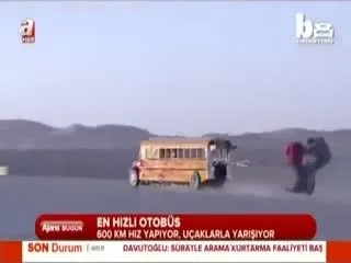 Dunyanin En Hizli Otobusu Ahaber Video Izle