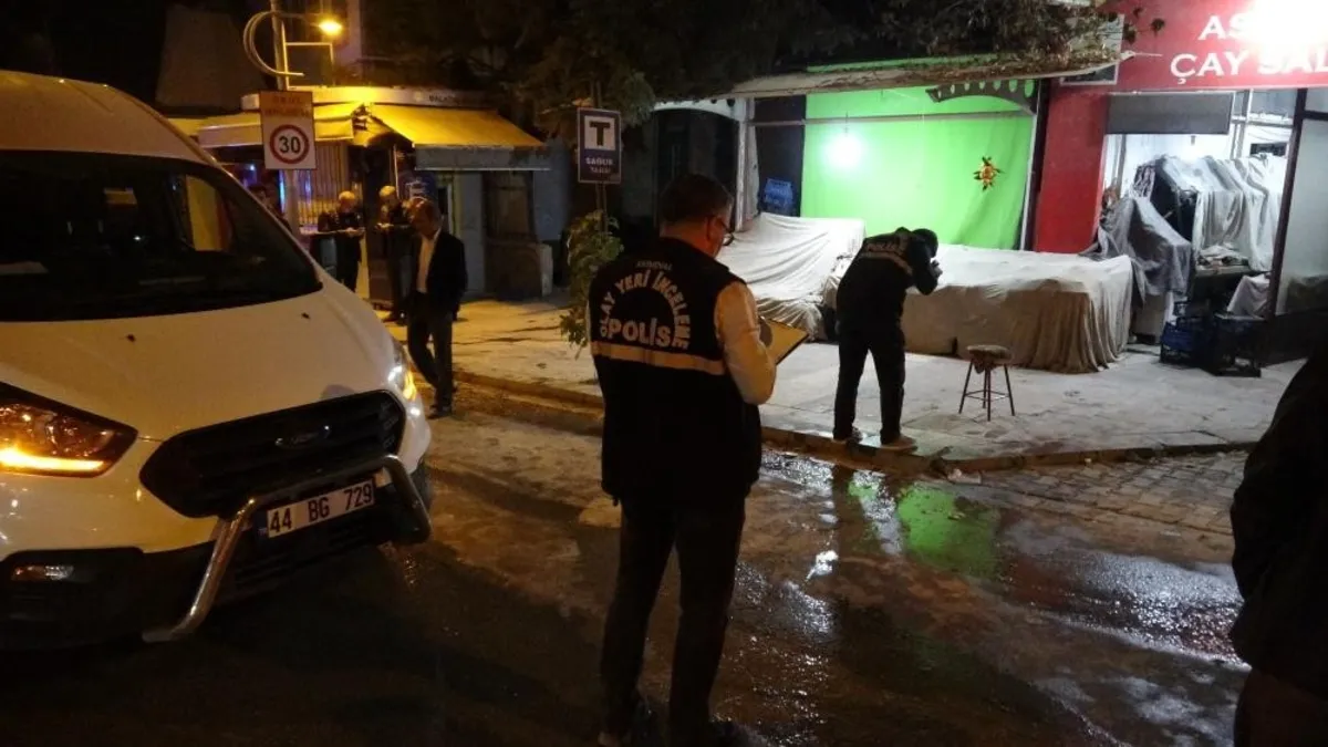 Malatya'da silahlı saldırı: 1 yaralı