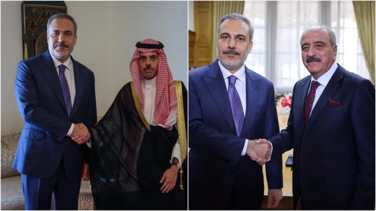 Dışişleri Bakanı Fidan'dan Mısır'da sıcak temas! Suudi ve Tunuslu mevkidaşlarıyla görüştü