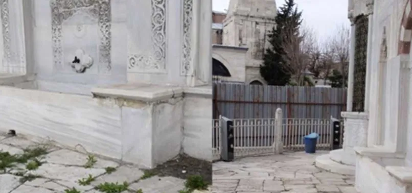 CHP'li İBB devletin restore ettiği çeşmeyi kendisi yapmış gibi gösterdi