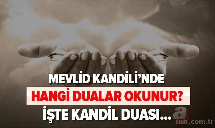 Mevlid Kandili'nde okunacak dualar: Hz. Muhammed'in kandil duası ve Hz. Yunus'un dilek duası... 1