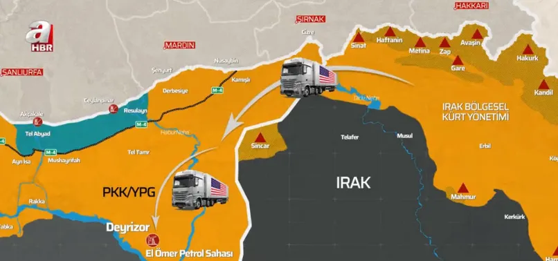 ABD'den terör örgütü PKK/YPG'ye "hava savunma" sevkiyatı! İşte Batı'nın iki yüzü
