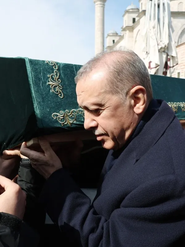 Başkan Erdoğan İstanbul’da Kemal Coşkun’un cenazesine katıldı