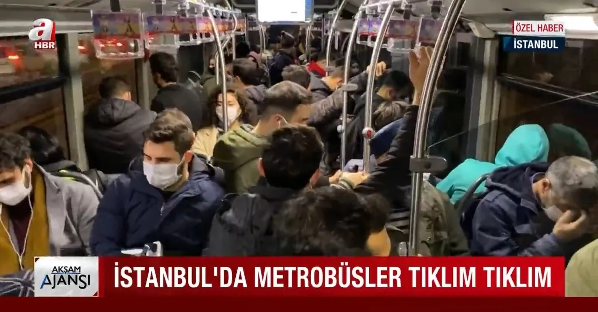 İstanbulluların bitmeyen çilesi: Metrobüs!