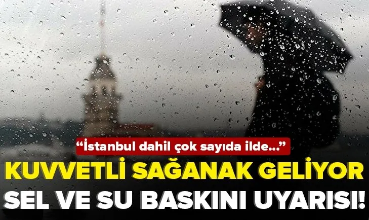 Meteoroloji’den çok sayıda ile son dakika sağanak yağış uyarısı! Sel ve su baskınlarına dikkat! İstanbul Ankara İzmir’de bu hafta hava durumu nasıl olacak?