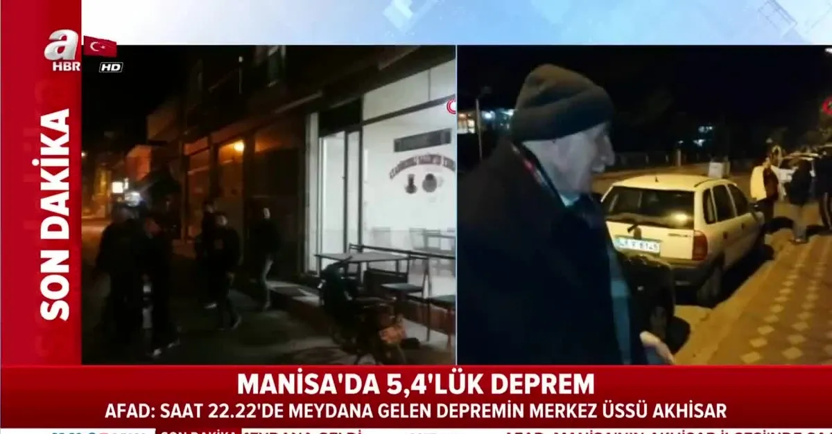 Manisa'da korkutan depremler!