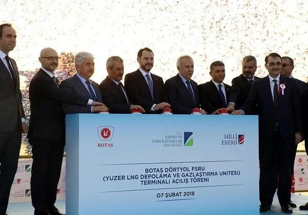 Dünyanın en büyük FSRU gemisini Bakan Albayrak açtı - 2