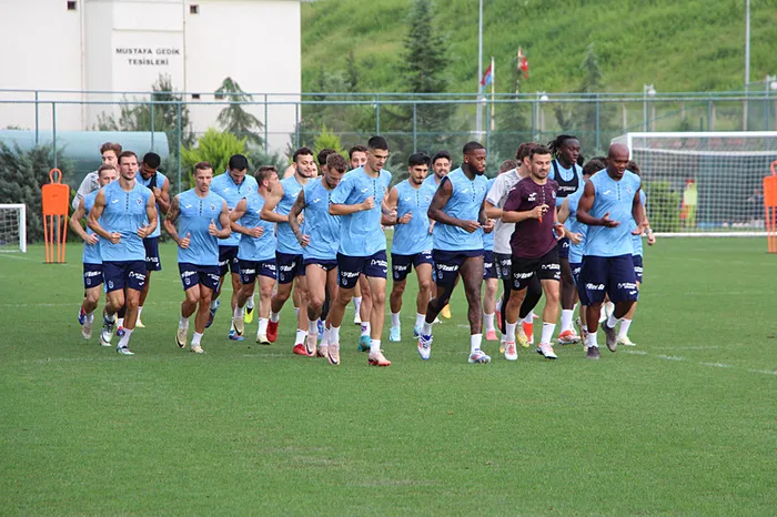 Trabzonspor Ruzomberok maçının hazırlıklarını tamamladı