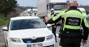 Yetkisiz çakar kullanana 96 bin TL ceza