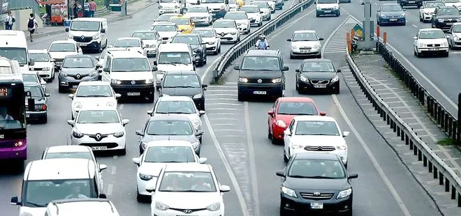 Trafikteki araç sayısı dokuz ayda 850 bin adet arttı