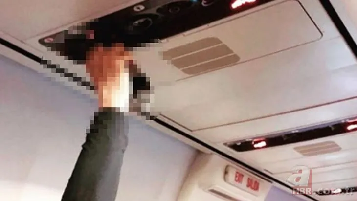 Uçakta ’iğrenç’ olay! Sosyal medya yıkıldı...