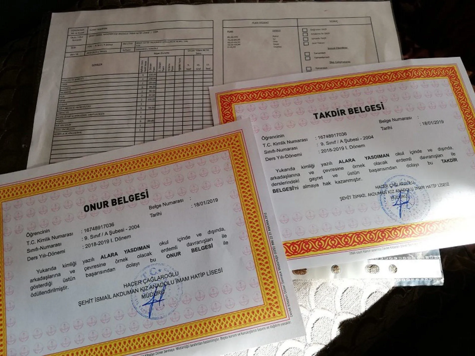 5.-6.-7.-8.-9.-10.-11.-12. sınıf karne puanı hesaplama! Takdir-Teşekkür belgesi nasıl alınır? 2023 2. dönem belge kaç puanla alınır?