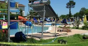 Aquaparkta facia! Elektrik akımına kapıldılar
