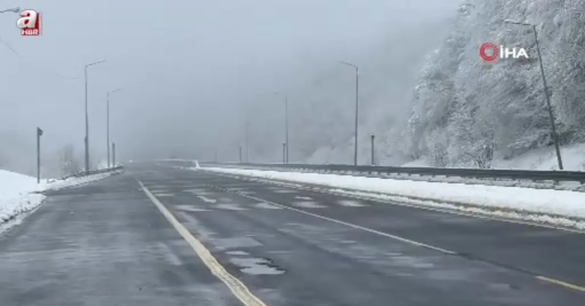 Bolu Dağı’nda ulaşım sağlanıyor