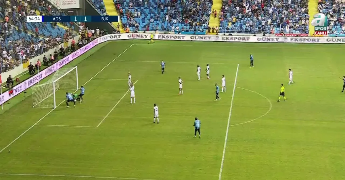 GOL | Adana Demirspor 1-1 Beşiktaş