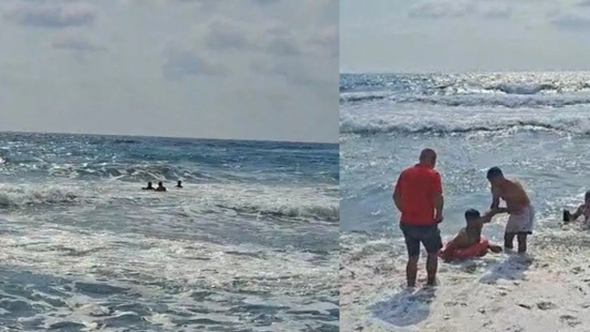 Serinlemek için denize giren çocuktan acı haber!