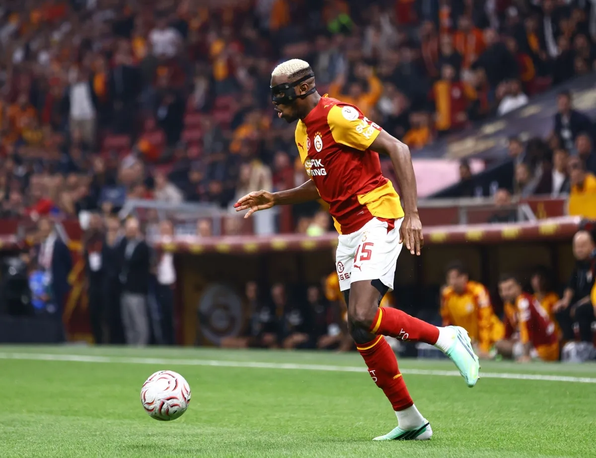 1791907075293.jpg Kasımpaşa maçında Victor Osimhen (IHA)