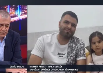 Başkan Erdoğan'ın uçağını Erbil'de görünce gözyaşlarını tutamamıştı! Türkmen kızı Meryem'e A Haber ulaştı: "Erdoğan'ı çok seviyorum"