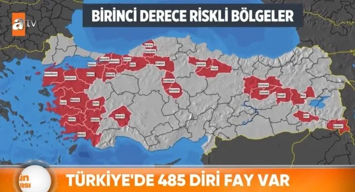 Tokat’ta 5,6 büyüklüğünde deprem! Hangi ilçeler fay hattı üzerinde? İşte diri fay hattındaki il ve ilçeler...