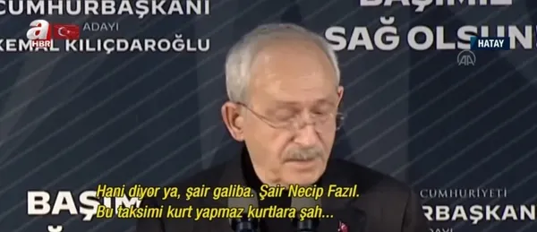 Kemal Kılıçdaroğlu’nun ’deprem’ vizyonu: Derece mi diyorlar şiddet mi diyorlar bilmiyorum
