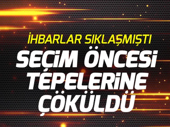 Erzurumda seçimler öncesi vatandaşları tehdit eden 15 kişi gözaltına alındı