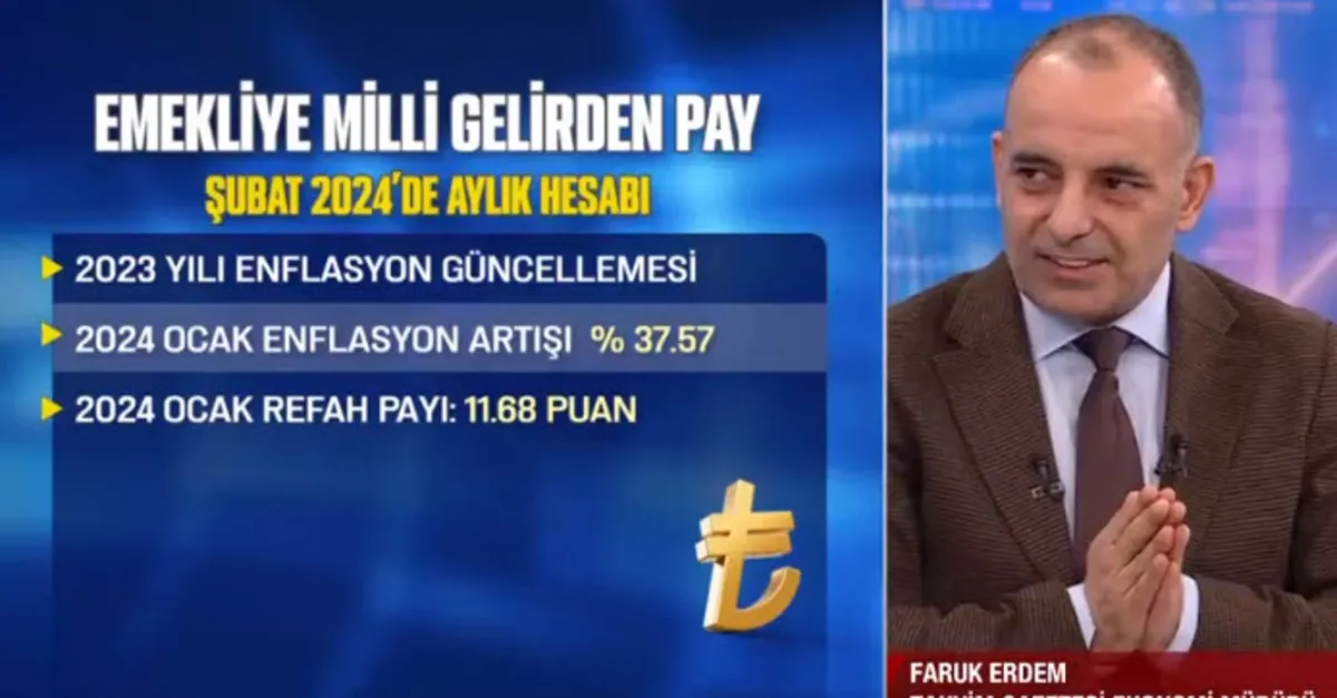 Emekliye milli gelirden pay! Yeni emekli büyümeden ne kadar pay alacak?