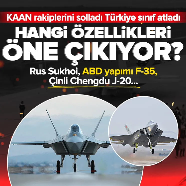 KAAN rakiplerini solladı Türkiye sınıf atladı