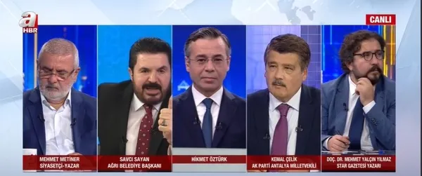 Türkiye’yi Suriye’ye çevirmek istiyorlar: Savcı Sayan A Haber ekranlarından Kürtlere seslendi