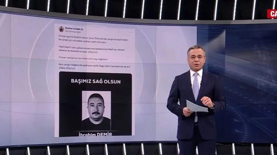 Ödemiş’te bir orman işçisi şehit oldu!